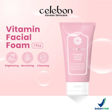 CELEBON Vitamin Facial Foam 130ml - Fresh & Radiant