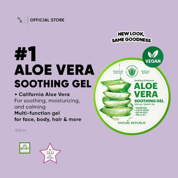 NATURE REPUBLIC Aloe Vera Soothing & Moisture Gel 300ml