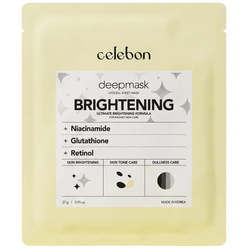 CELEBON Deep Mask Brightening 1 Sheet - Bright & Moisturizing