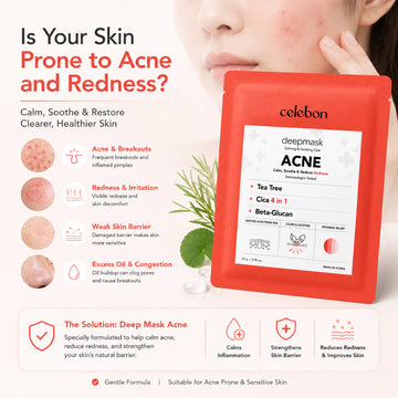 CELEBON Deep Mask Acne 1 Sheet