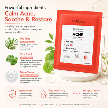 CELEBON Deep Mask Acne 1 Sheet
