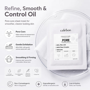 CELEBON Deep Mask Pore 1 Sheet - Pore & Smooth