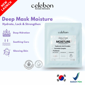 CELEBON Deep Mask Moisture 1 Sheet - Hydrate & Plump
