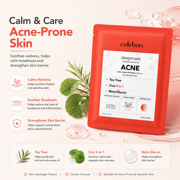 CELEBON Deep Mask Acne 1 Sheet