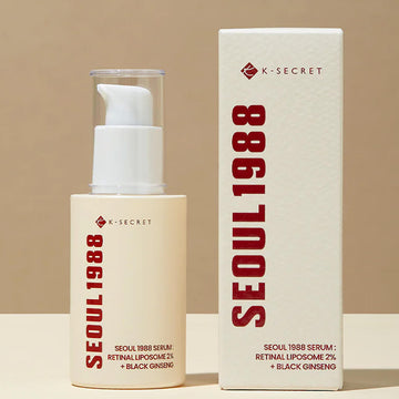 K-SECRET SEOUL 1988 Serum Retinal Liposome 2% + Black Ginseng  30ml - Firming & Anti Aging