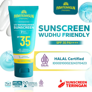 AMATERASUN UV WaterBarrier SPF 35 PA++++ 40g - Moist & Shield