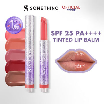 SOMETHINC Ceraplump Tinted Lip Balm SPF25 PA++++ - 12 Coquette - Soft & Tinted