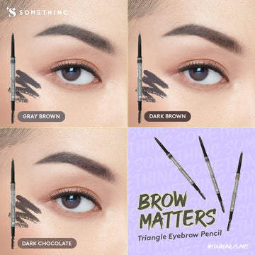 SOMETHINC Brow Wiz - DARK BROWN (V2) - Shape & Define