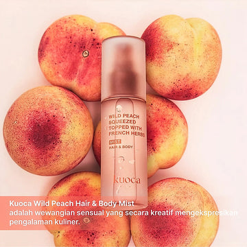 KUOCA Fragrance Mist Wild Peach 50ml - Sweet & Fresh