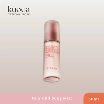 KUOCA Fragrance Mist Wild Peach 50ml - Sweet & Fresh