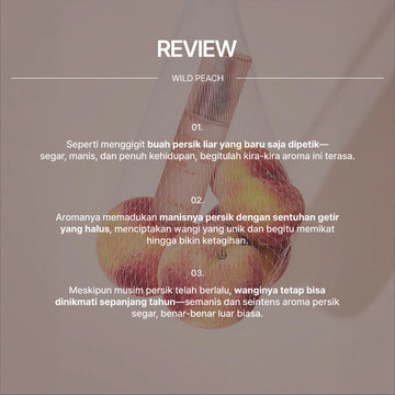KUOCA Fragrance Mist Wild Peach 50ml - Sweet & Fresh
